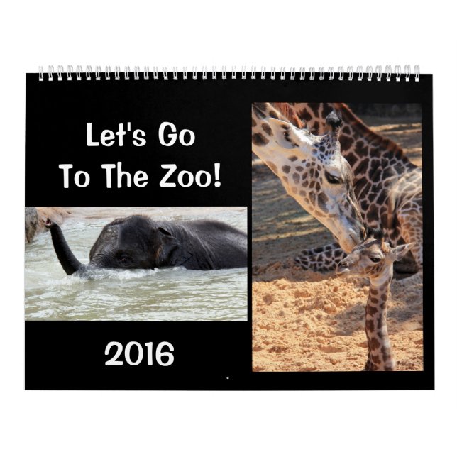 ¡Vamos Al Zoológico! Calendario de animales divert (Tapa)