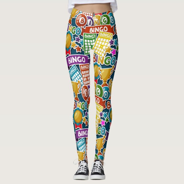 Vamos BINGO Pop Fashion Leggings (Anverso)