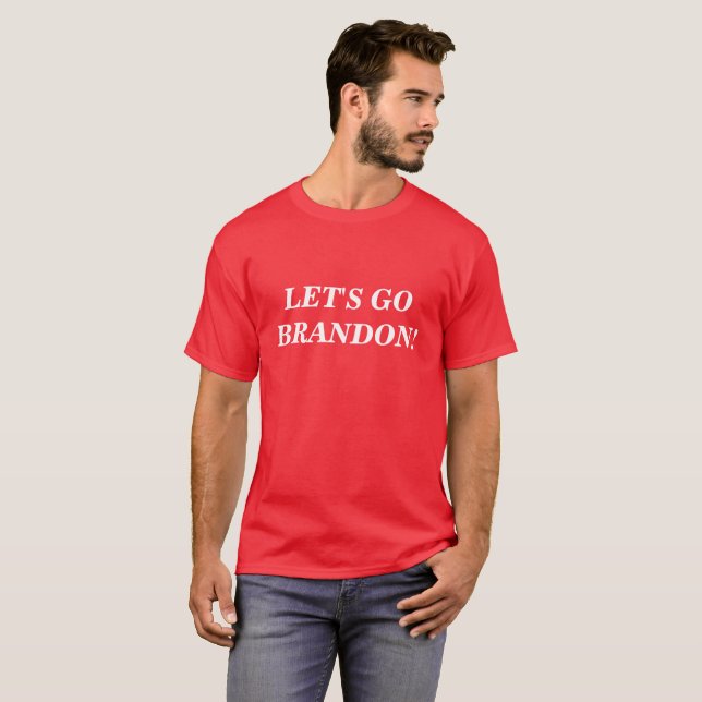 Vamos Brandon Anti Joe Biden camiseta (Anverso completo)