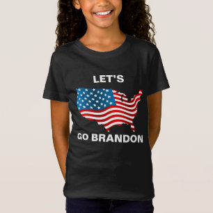 Vamos Brandon chicas camiseta