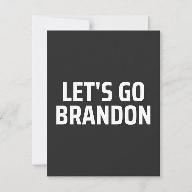 vamos brandon imán (Anverso)