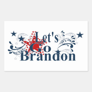 Vamos Brandon Star Pegatinas españoles