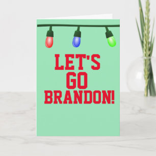 ¡VAMOS BRANDON! TARJETAS DE NAVIDAD ANTI-BIDEN