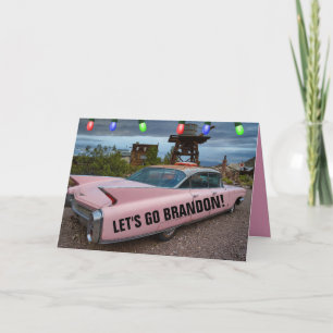 ¡VAMOS BRANDON! TARJETAS DE NAVIDAD DE CADDY ROSA