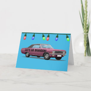 ¡VAMOS BRANDON! TARJETAS DE NAVIDAD DE COCHES CLÁS