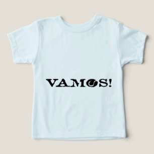 ¡Vamos! Camiseta del bebé