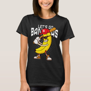Vamos camiseta retro de plátano banana chicos niño