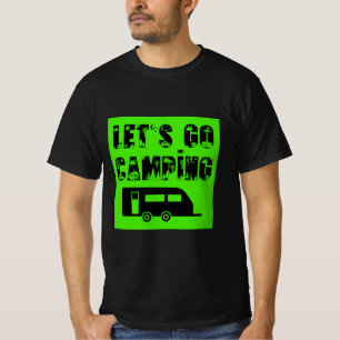 Vamos Camping - Trailer de viaje - Camiseta