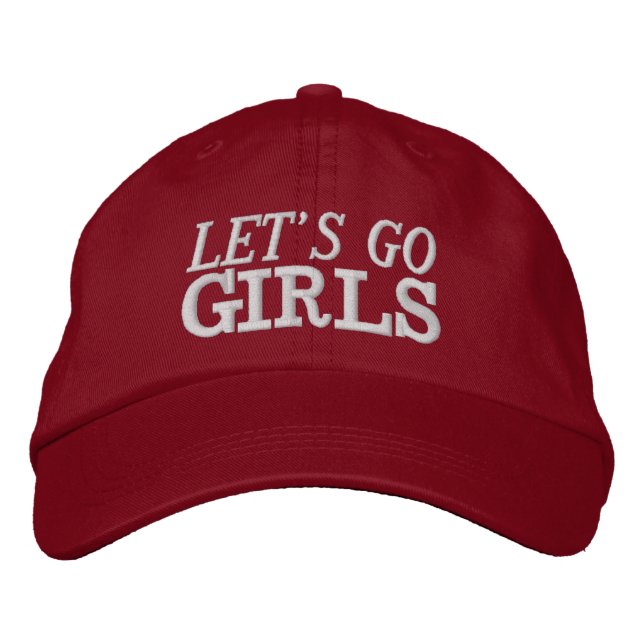 Vamos chicas Bachelorette Gorra (Anverso)