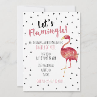 ¡Vamos Flamingle! Invitación