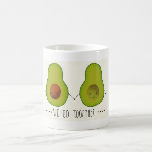 "Vamos juntos" taza del aguacate