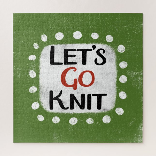 Vamos Knit Jigsaw Puzzle (Vertical)