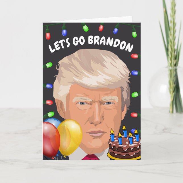 VAMOS LA TARJETA DE CUMPLEAÑOS DE BRANDON DONALD T (Anverso)