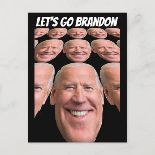 VAMOS LAS TARJETAS DE BRANDON JOE BIDEN FUNNY