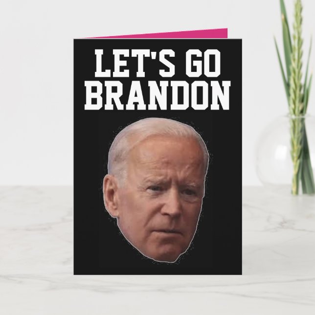 VAMOS LAS TARJETAS DE CUMPLEAÑOS DE BRANDON BIDEN (Anverso)