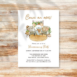 Vamos Por La Acogedora Invitación De Boho A Calent