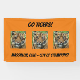 ¡Vamos Tigres! Lona