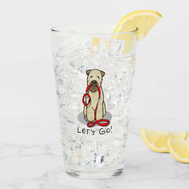 ¡Vamos! Walk Wheaten Terrier Dog (trigo 1b2) (Reverso (hielo))