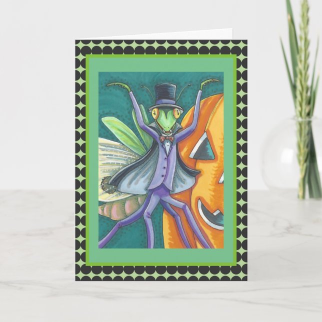 VAMPIRE TRANSYLVANIA REZANDO LA TARJETA DE REUNIÓN (Anverso)