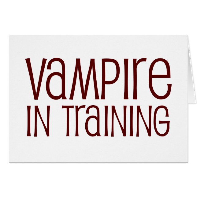 Vampiro en el entrenamiento (Anverso (Horizontal))