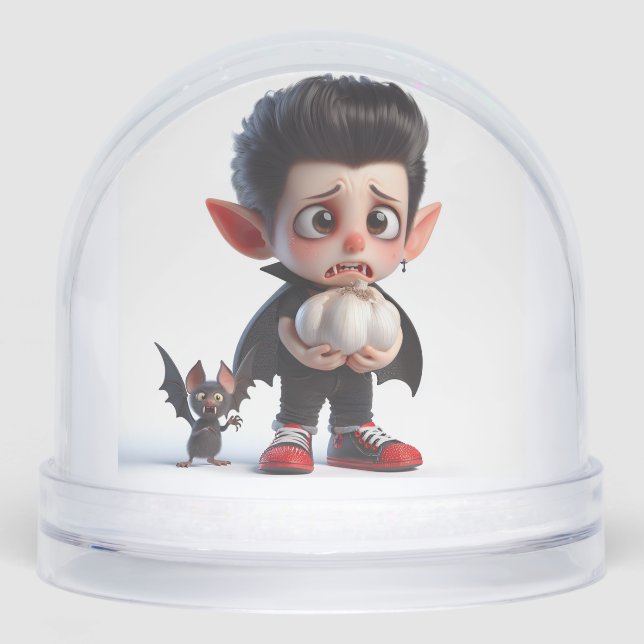 Vampiro infantil y ajo, por Natasha Us (Anverso)