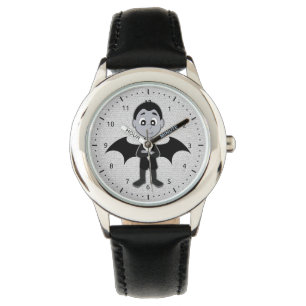 Vampiro niño personalizado reloj