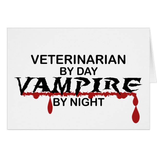Vampiro veterinario por noche (Anverso (Horizontal))