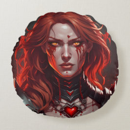 Vampiros y cráneo de fuego, diseño en 1 almohada