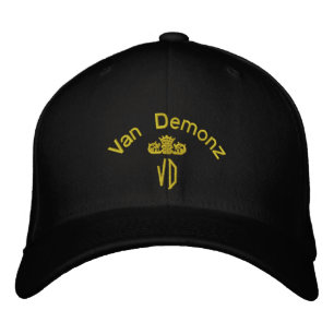 Van Demonz Gold Edition Embroidered Gorra