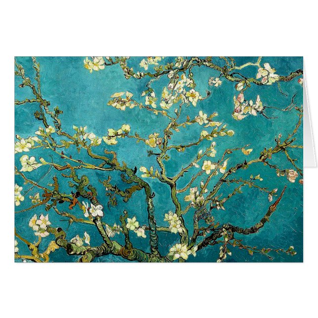 Van Gogh Almond Blossoms Tree (Anverso (Horizontal))