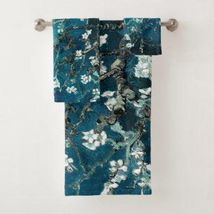 Van Gogh Almond Blossoms : Verde azulado oscuro