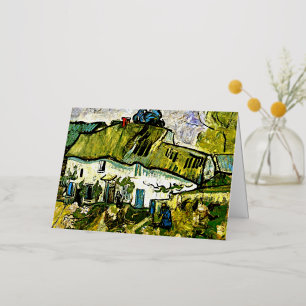 Van Gogh - Casa de campo con dos figuras