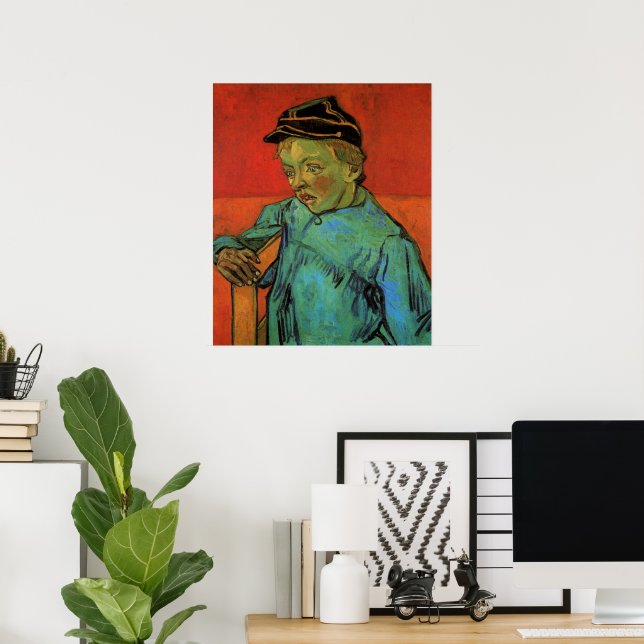 Van Gogh, colegial (Camille Roulin), Arte Antiguo (Oficina en casa)