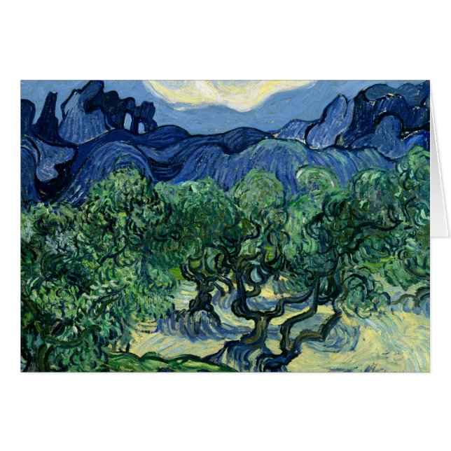 Van Gogh El Paintaje Paisajista De Los Olivos (Anverso (Horizontal))