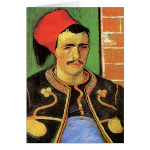 Van Gogh, El Zuavo, Arte Impresionista Vintage
