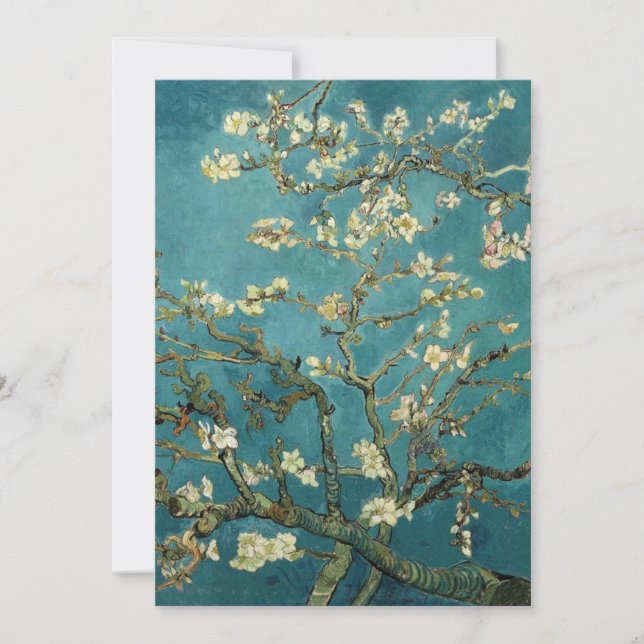 Van Gogh - Floreciente árbol de almendros (Anverso)