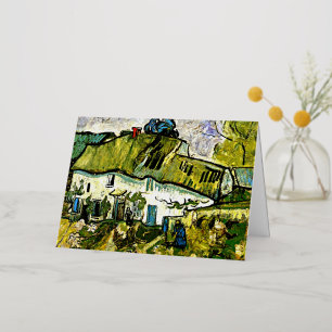 Van Gogh - Granja con dos figuras