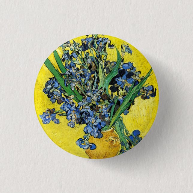 Van Gogh irisa el botón (Anverso)