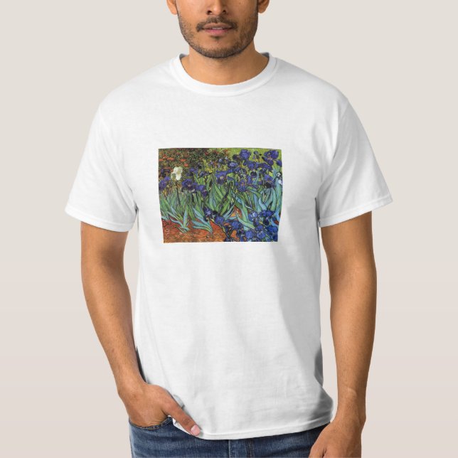 Van Gogh irisa la camiseta (Anverso)