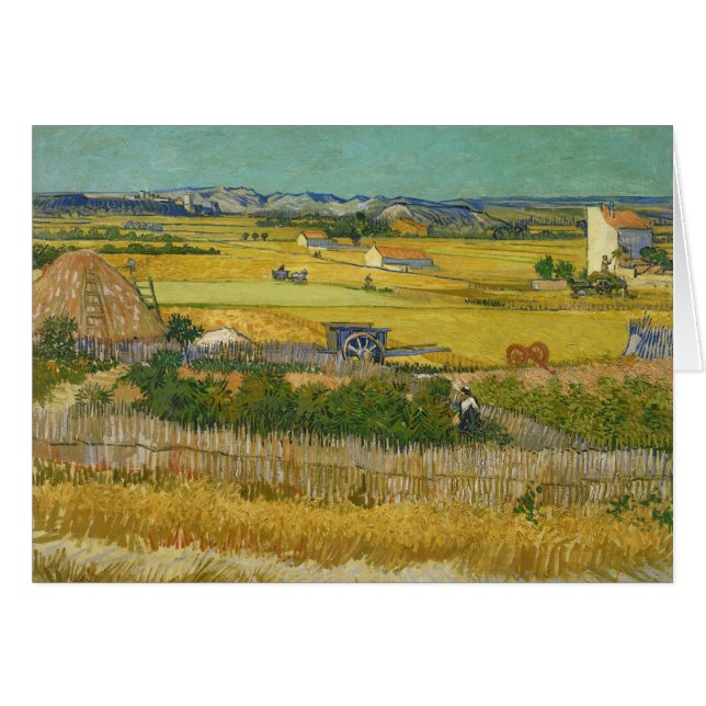 Van Gogh la cosecha (Anverso (Horizontal))