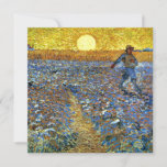 Van Gogh - La ducha, la pintura famosa, la tarjeta<br><div class="desc">Vincent van Gogh - The Sower,  famoso cuadro.</div>