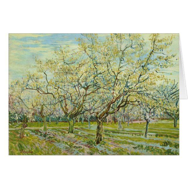 Van Gogh la huerta blanca (Anverso (Horizontal))