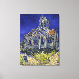 Van Gogh La Iglesia en Auvers Cielo Azul Arte