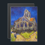 Van Gogh - La Iglesia en la carta magnética de Auv<br><div class="desc">Iglesia de Auvers / l'Eglise à Auvers-sur-oise por Vincent Van Gogh en 1890</div>