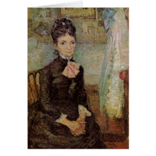 Van Gogh, Mujer Sentada junto a una Cuna, Arte Ant