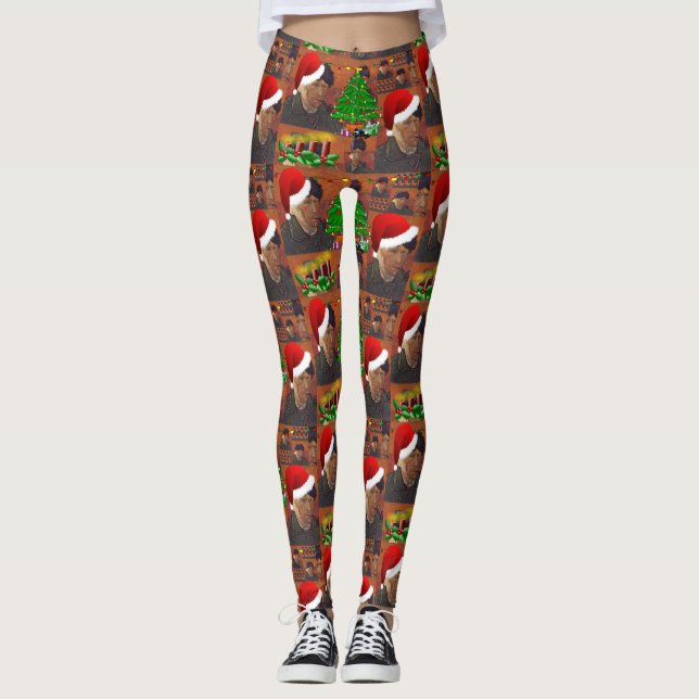 van gogh navidades xmas leggings (Anverso)