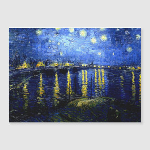 Van Gogh - Noche estrellada sobre el Ródano