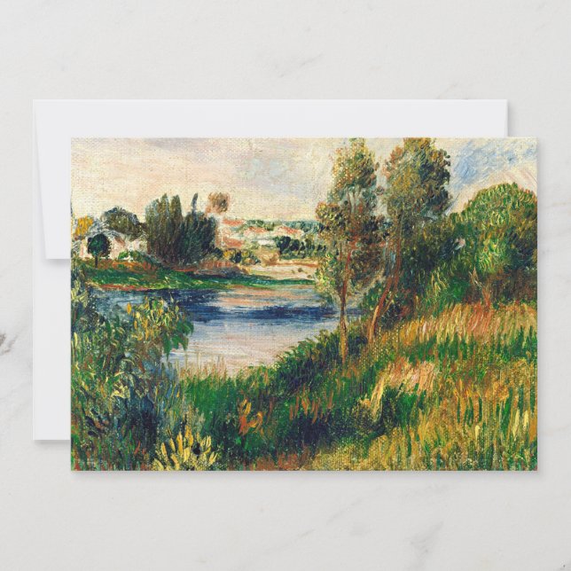 Van Gogh - Paisaje en Vetheuil (Anverso)