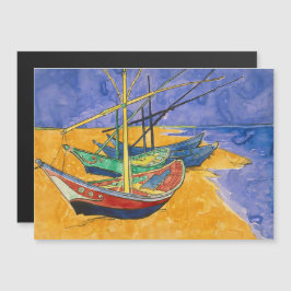 Van Gogh - Pescadores de la tarjeta magnética de l