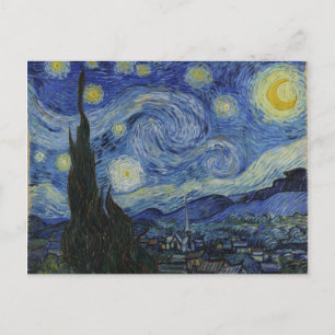 Van Gogh - Postales nocturnas estrelladas